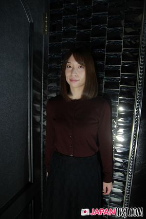 Shy brunette Kaori Aono strips, spreads, masturbates, sucks, and gets fucked hard - Photo 25