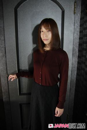Shy brunette Kaori Aono strips, spreads, masturbates, sucks, and gets fucked hard - Photo 39