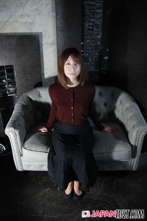 Shy brunette Kaori Aono strips, spreads, masturbates, sucks, and gets fucked hard - Photo 55
