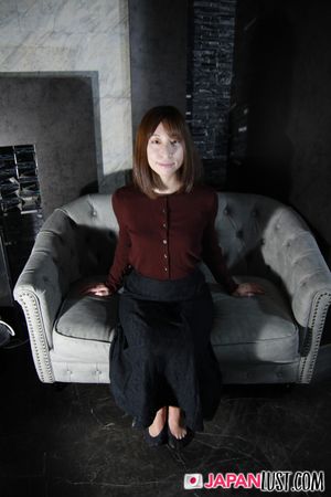 Shy brunette Kaori Aono strips, spreads, masturbates, sucks, and gets fucked hard - Photo 56