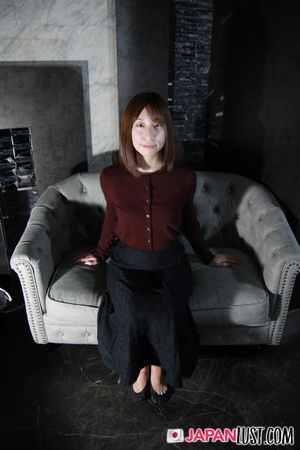 Shy brunette Kaori Aono strips, spreads, masturbates, sucks, and gets fucked hard - Photo 57