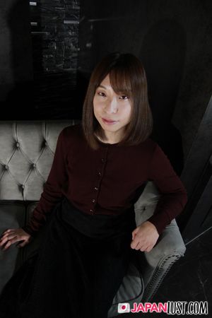 Shy brunette Kaori Aono strips, spreads, masturbates, sucks, and gets fucked hard - Photo 85