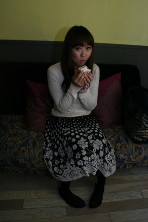 Adorable Japanese wife warms her pussy with a hot creampie on a cold rainy day - Photo 15