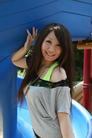 Sweet teen presenting nice tits - Photo 15