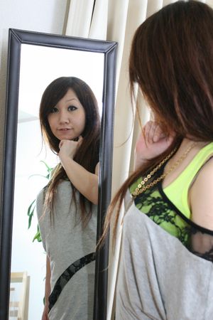 Sweet teen presenting nice tits - Photo 77