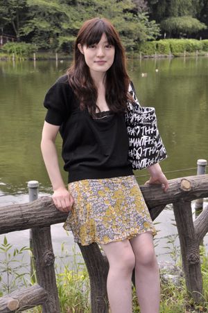 Pale Teen Gets Started In The Car - Photo 104