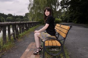 Pale Teen Gets Started In The Car - Photo 109