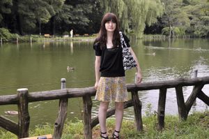 Pale Teen Gets Started In The Car - Photo 49