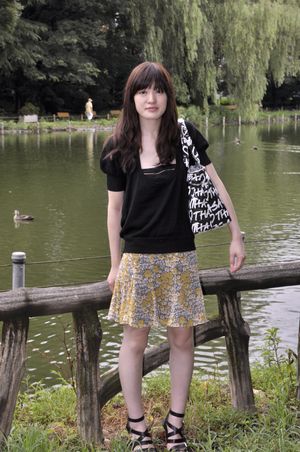 Pale Teen Gets Started In The Car - Photo 50