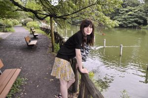 Pale Teen Gets Started In The Car - Photo 72
