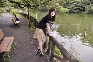 Pale Teen Gets Started In The Car - Photo 73
