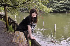 Pale Teen Gets Started In The Car - Photo 74