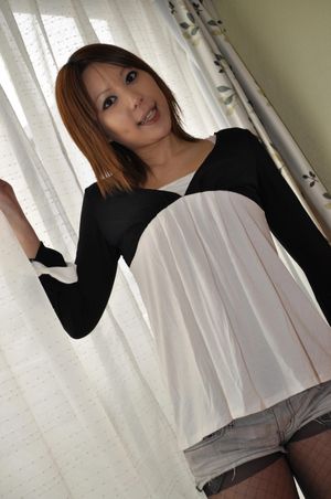Lovely Japanese cutie takes her pantyhose off and rides some cock - Photo 73