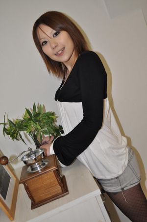 Lovely Japanese cutie takes her pantyhose off and rides some cock - Photo 84
