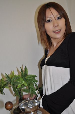 Lovely Japanese cutie takes her pantyhose off and rides some cock - Photo 85