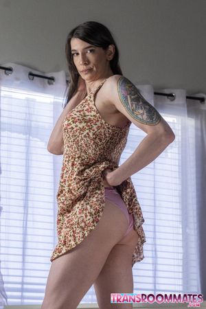 Slender Trans Christie Darrow Creampies Nikki Zee's Tight Pink Pussy - Photo 178