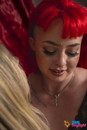 Blonde Trans Olivia Would Fucks Thicc Rubie Hellia - Photo 223