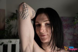 Petite Lola Fae Takes Nikki's Hard Girl Cock - Photo 50