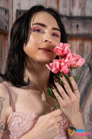MILF Kyla Keys Takes Two Trans Girl Cocks - Photo 434