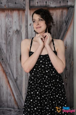 Fem Domme Katt Wants Hard Trans Cock In Her Hairy Hole - Photo 108
