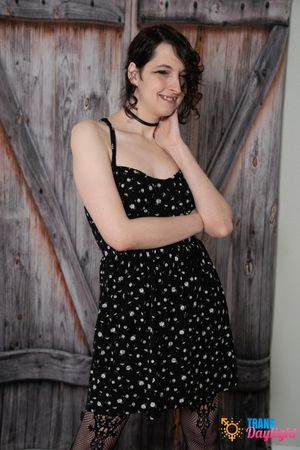 Fem Domme Katt Wants Hard Trans Cock In Her Hairy Hole - Photo 111