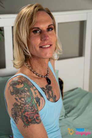 Blonde Beauty Kitt Jones Rides Ria's Girl Cock - Photo 283