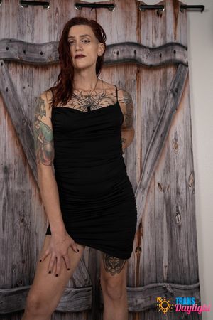 Redhead Trans Arachne Shares Passionate Sex With Gorgeous Cis Girl - Photo 8