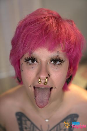Sarina's Romantic Rendezvous: Trans Redhead Teases Blonde Girlfriend - Photo 140