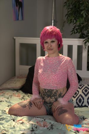 Sarina's Romantic Rendezvous: Trans Redhead Teases Blonde Girlfriend - Photo 26