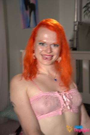 Veronika's Romantic Night With Jackie: Trans Beauty Seductio - Photo 160