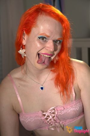Veronika's Romantic Night With Jackie: Trans Beauty Seductio - Photo 187