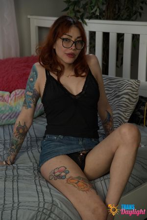 Spite and Kawaii's Trans Group Sex with Mckenzie - Photo 97