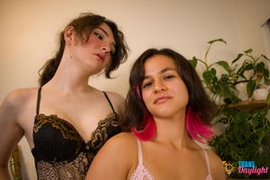 Mari Foxxx and Cherry Blosom Girl's Romantic Bareback Encounter - Photo 163