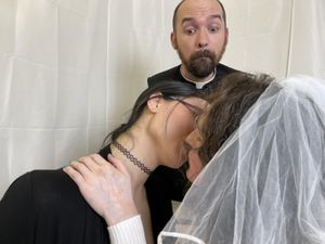 Hot Trans Couple Have Shotgun Wedding - Photo 193