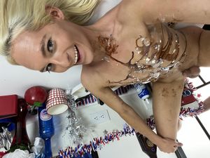 Patriotic Trans Kourtney Steel Wants A Bareback Lesson - Photo 223