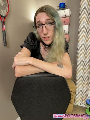 Trans Pixi Lust Gets Anal Creampie At The Gym - Photo 58