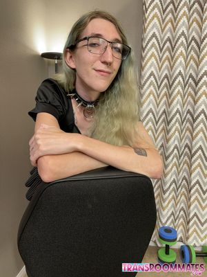 Trans Pixi Lust Gets Anal Creampie At The Gym - Photo 60