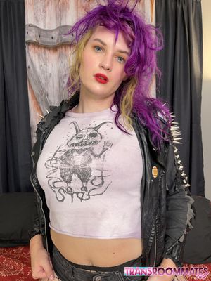 Trans Beauties Try To Switch Bodies With Anal Creampie - Photo 83