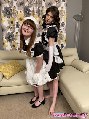 Trans Maids Go Bareback On The Job - Photo 157