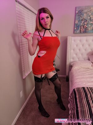 Trans Beauty Ashley Aspen Has Bareback Fantasy - Photo 171