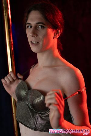 Trans Strippers Go Bareback In The Back Room - Photo 323