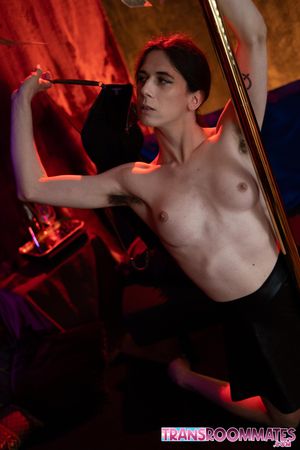 Trans Strippers Go Bareback In The Back Room - Photo 335