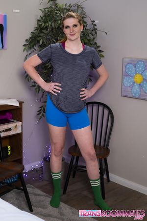 Trans Teammates Take Workout Break For Bareback - Photo 65
