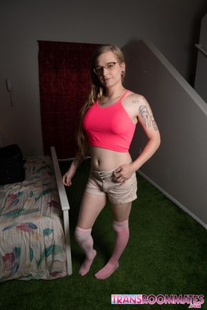 Hot Trans Babes Enjoy First Day At College - Photo 282