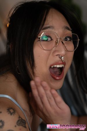 Petite Asian Trans Ghost Park Dreams Of Creampie - Photo 106