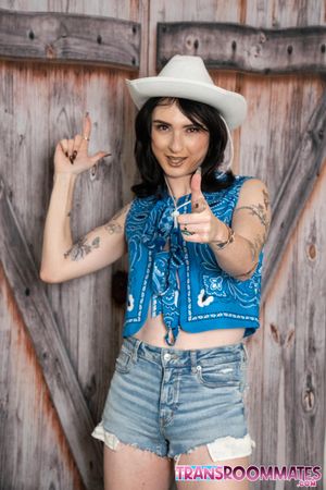 Trans Girlfriends Get Naughty For The Costume Party - Photo 134