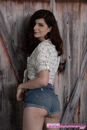 Slender Ruby Wren Bends Over To Take Riley Parker's Girl Cock - Photo 111