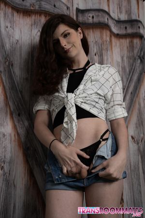 Slender Ruby Wren Bends Over To Take Riley Parker's Girl Cock - Photo 125