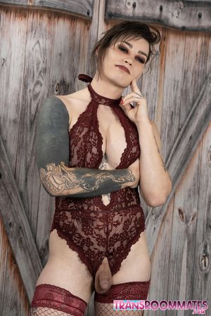 Busty Trans Lana Vesper Earns Massive Facial From Mia Macana - Photo 115