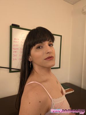 Blake Lovely's Lingerie Trans Anal Lesson with Mia Macana - Photo 100